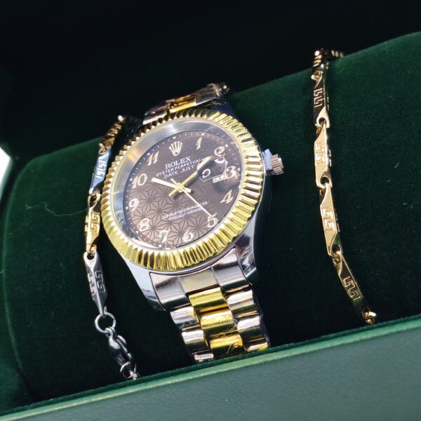 بوكس ساعه رجالي مع الاكسسوارات - Image 3