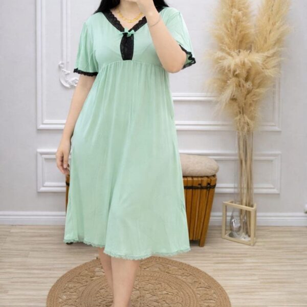 دشداشة قصير خامة فانيلة فري سايز لحد وزن 80 - Image 4