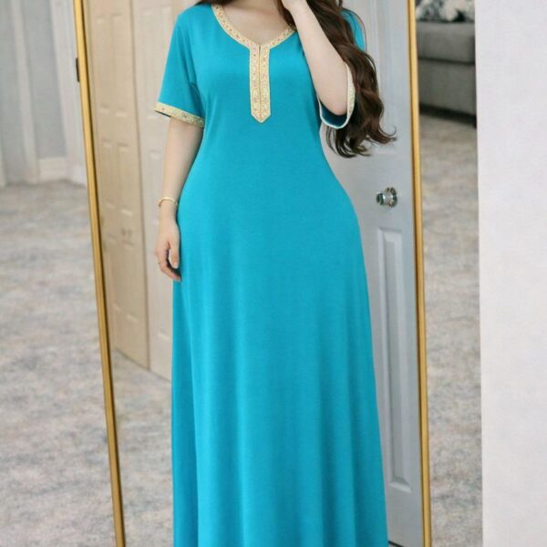 دشداشه فانيله طويله فري سايز يلبس لحد وزن 85 - Image 9