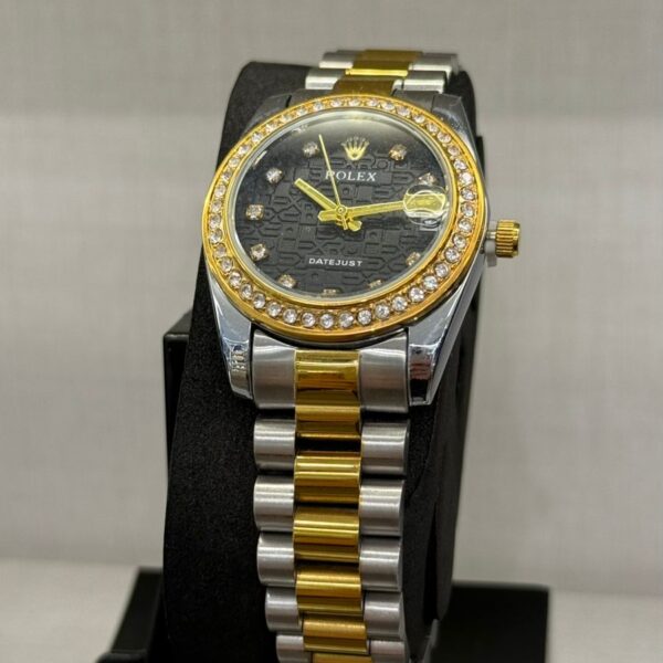 Rolex Datejust Two-Tone Diamond Bezel Watch