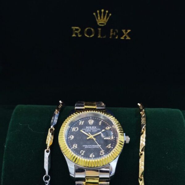 بوكس ساعه رجالي مع الاكسسوارات