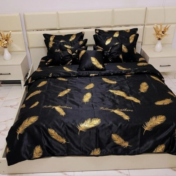 black&gold bed mattress