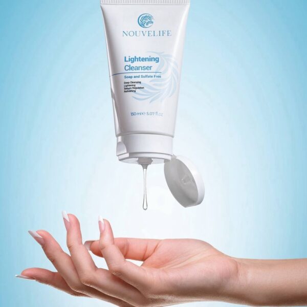 غسول. تفتيح. ترطيب للبشرة